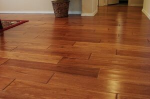 Hickory hardwood floor