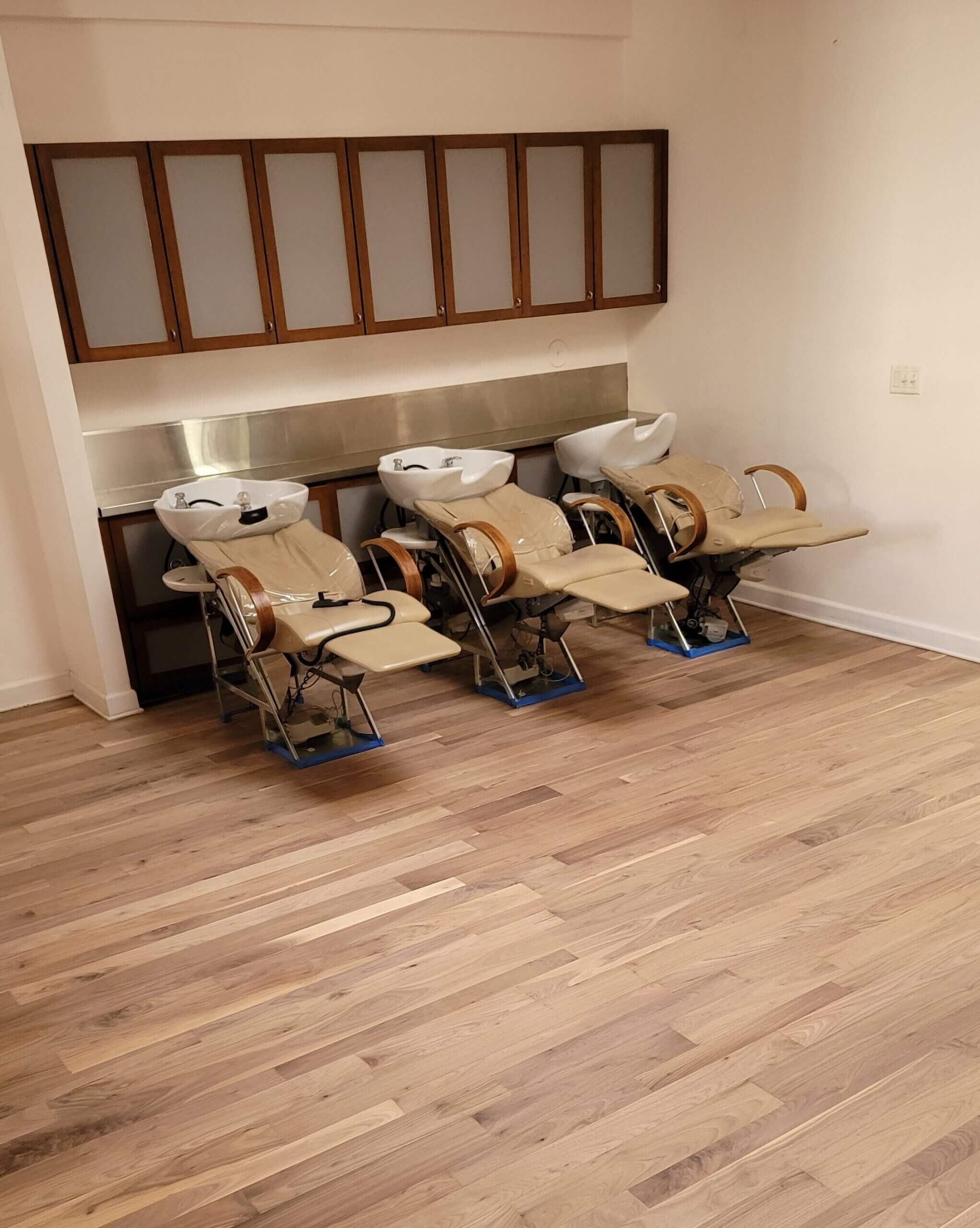 Before and After Walnut Floors / Resurfacing & Refinishing / Hardwax Oil 2