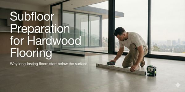 subfloor preparation for hardwood flooring in los angeles