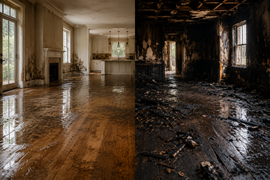 water-fire-damage